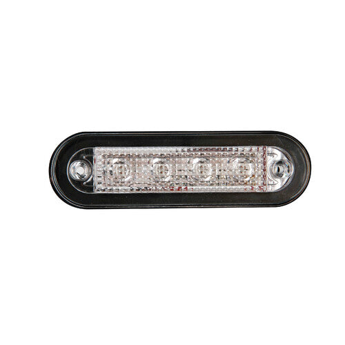 Lampa Premium, luce a 4 led, montaggio ad incasso, 12/24V - Bianco 41495
