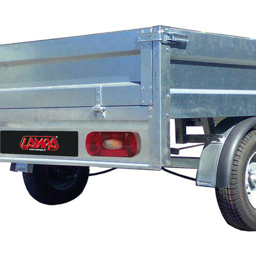 Lampa Europa, fanale posteriore 6 funzioni 12V - Destro