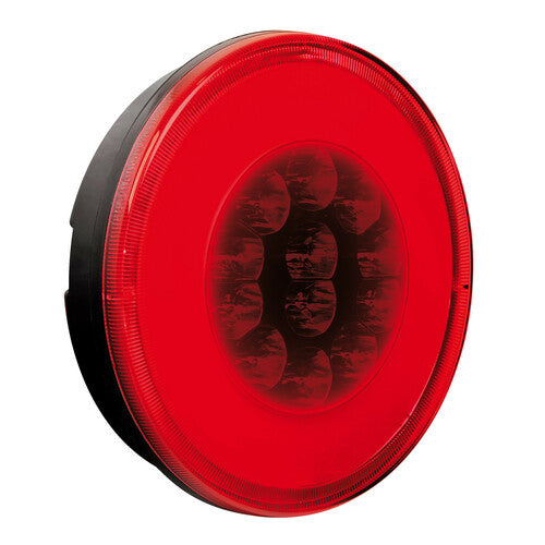 Lámpara O-Led, luz antiniebla trasera y de posición redonda, 12/24 V 41536