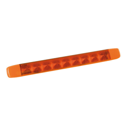 Luz de gálibo de superficie Illumi 9 LED, 12/24 V, naranja, 1 función, 41541