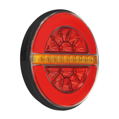 Dynamic O-Led Rear Light, 3 Functions, 12/24V - Right