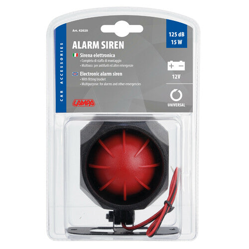 Lampa Sirena elettronica 12V - 1,2A - 125 dB 42020