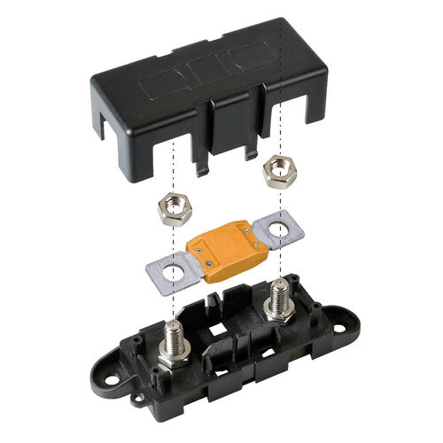 Portafusibles tipo ANL con tapa 45009