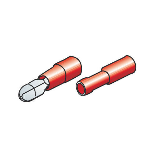 Kit de lámpara de 40 terminales redondos - Rojo 45056