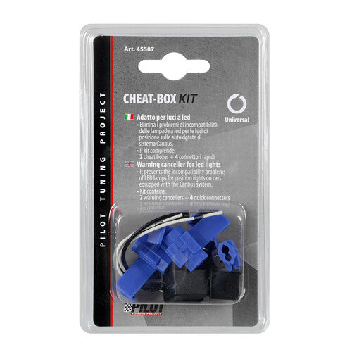 Pilot Cheat-Box-Kit für LED-Lampen, 12 V – 58 Ohm – 3 W – 0,21 A