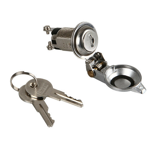 Lampa Interruttore a chiave con protezione - 12/24V - 10A 45550