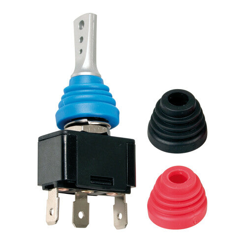 Lampa Lever Switch with Interchangeable Caps - 12/24V - 20A