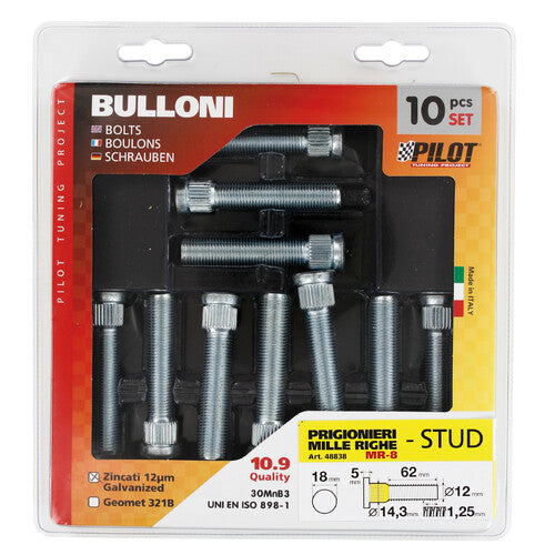 Pilot Set 10 prigionieri mille righe - MR8 - D/Blister