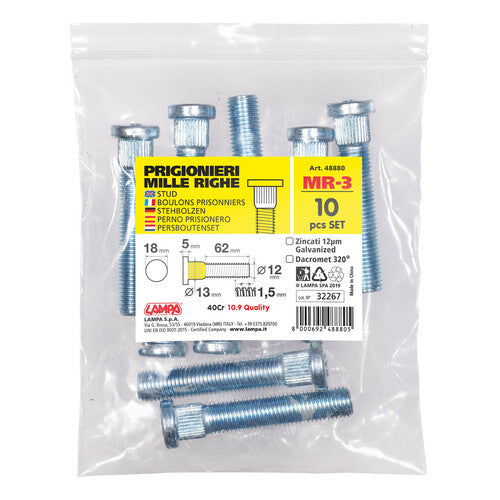 Pilot Set 10 prigionieri mille righe - MR3 - Busta