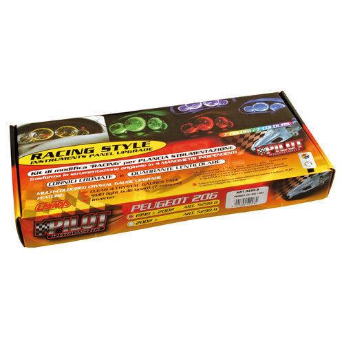 Instrumententafel-Upgrade im Pilot Racing-Stil - Peugeot 206 (98-02)