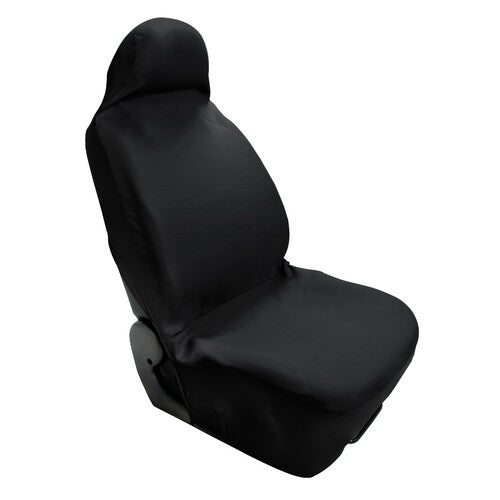 Lampa Quick Cover, Stretch Front Seat Cover - Black