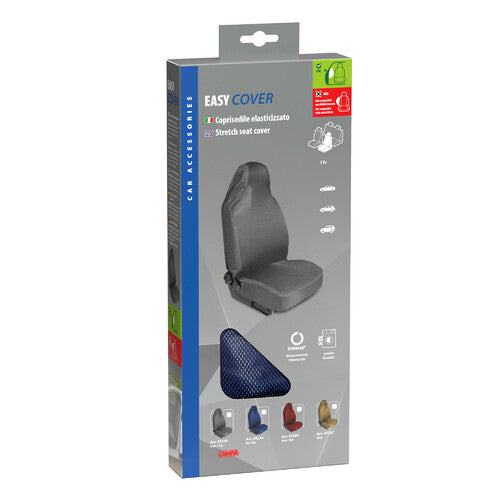 Funda elástica para asiento delantero Lampa Easy Cover, color azul 53236