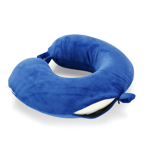 Lampa Memory-Wrap Reise-Nackenkissen aus Memory-Schaum - Marineblau 54166