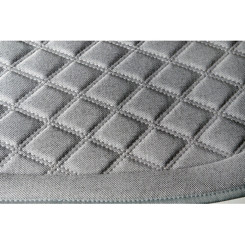 Pilot Venice pair of seat covers made of cool polyester techno-linen fabric in Grey