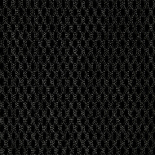 Air-Cell Lamp, Ventilated Backrest - Black