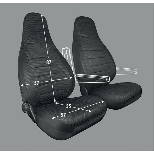 Lampa Travel Entire, fundas de asiento universales para autocaravanas 55040