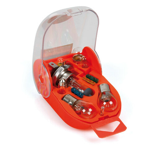 Kit de lámparas de repuesto (11 unidades), halógenas H4 - 12 V 58153