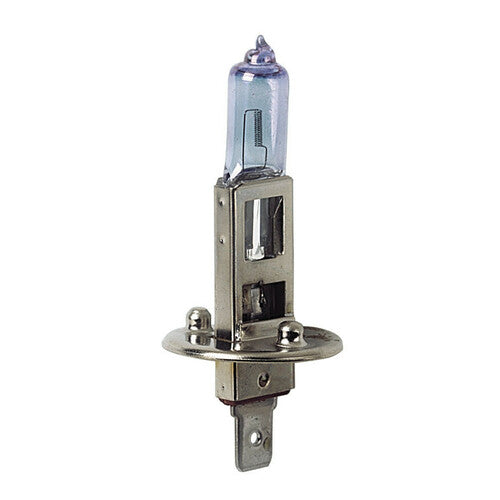 Pilot 12V Xenon-Halogenlampe - H1 - 55W - P14.5s - 2 Stück - Kunststoffbox.
