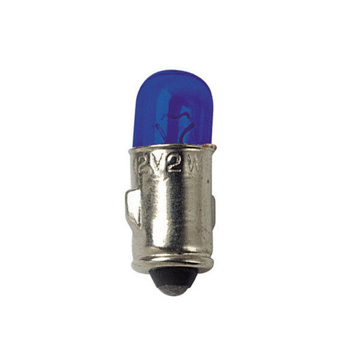Lampa 12V Mini lamp - (J) - 2W - BA7s - 2 pcs - D/Blister - Blue