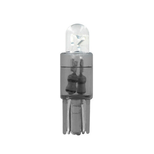 Lámpara piloto 12V Micro casquillo plástico 1 Led - (T5) - W2x4,6d - 2 uds - Caja - Blanco