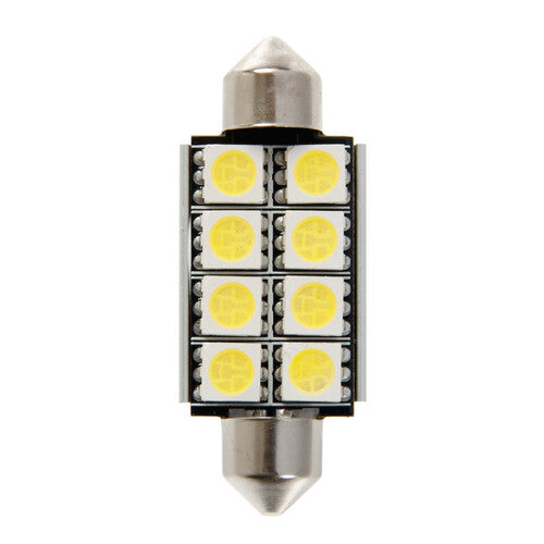 Pilot Hyper-Led 24 8 x3 chips 15x42 mm SV8,5-8 1 pz Bianco Resistenza inc