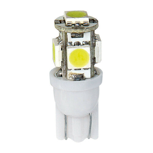 Pilot 12V Hyper-Led 15 5 SMD x 3 chips T10 W2,1x9,5d 2 pz Bianco