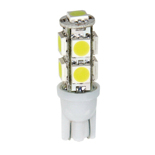 Pilot 12V Hyper-LED 27 9 SMD x 3 Chips T10 W2,1x9,5d 2 Stück Weiß