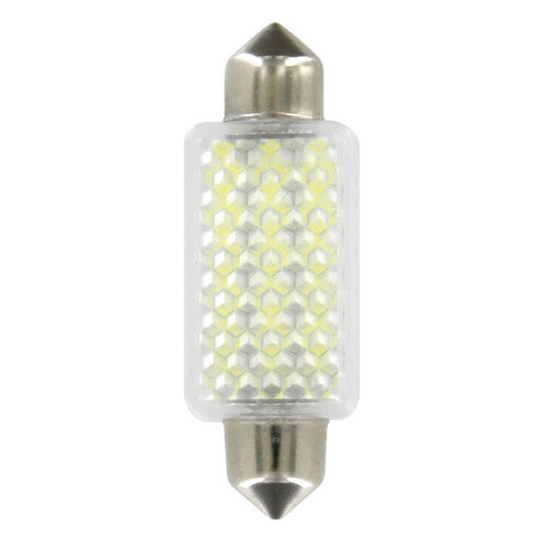 Pilot 12V Hyper-Led 36 36 SMD x 1 chips 15x41 mm SV8,5-8 1 pz Bianco