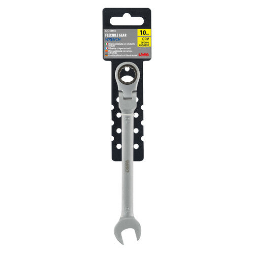 Lampa Chiave combinata con cricchetto snodato - 10 mm 59556
