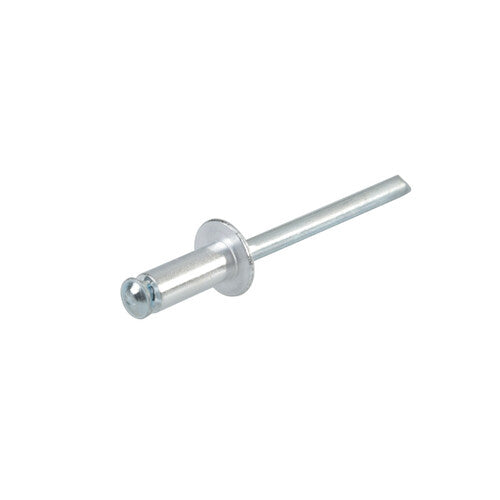 Lampa Aluminum Rivets, Set of 50 Graf License Plate Rivets - Silver