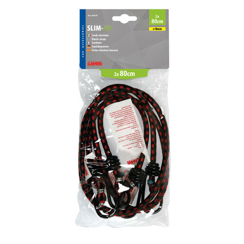 Lampenschmale elastische Kordeln - 8 mm - 2x80 cm 60191