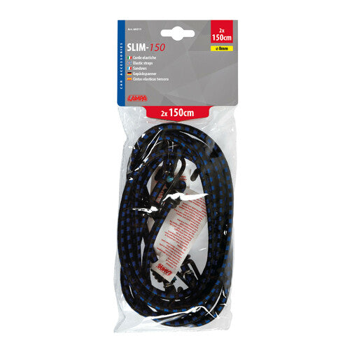 Schmale, elastische Kabellampe – 8 mm – 2 x 150 cm