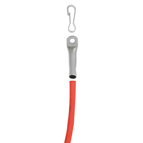 Lampenset mit 10 Verschlussklemmen und Karabiner für Seile - 8 mm 60254