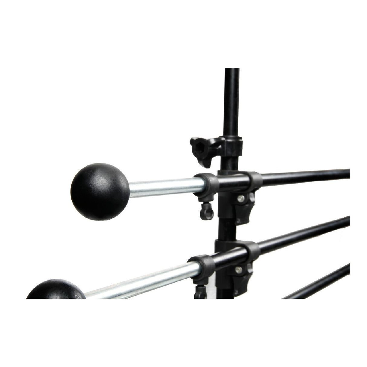 Telescopic dividing grille, headrest application