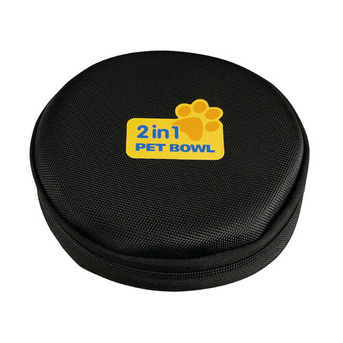 Comedero doble de viaje para mascotas Lampa Pet Bowl - 1100+1400 ml 60470