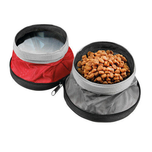 Comedero doble de viaje para mascotas Lampa Pet Bowl - 1100+1400 ml 60470