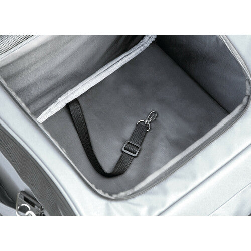 Asiento y transportÃn para mascotas Lampa, asiento delantero o trasero 60477