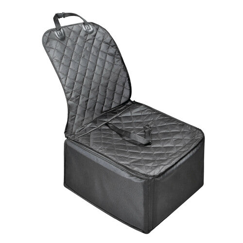 Asiento y funda para mascotas Lampa, asiento delantero o trasero 60478