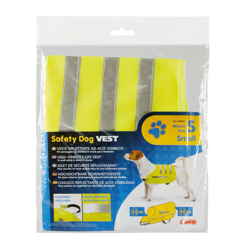 Lampa Dog Safety vest, veste riflettente ad alta visibilità - S