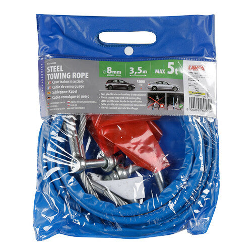 Lampa Stahl-Abschleppseil 5000 kg 60582