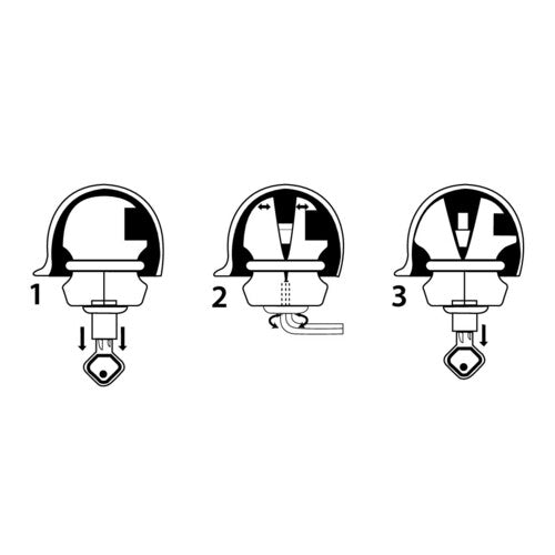 Anti-theft lamp for ball joint 5401