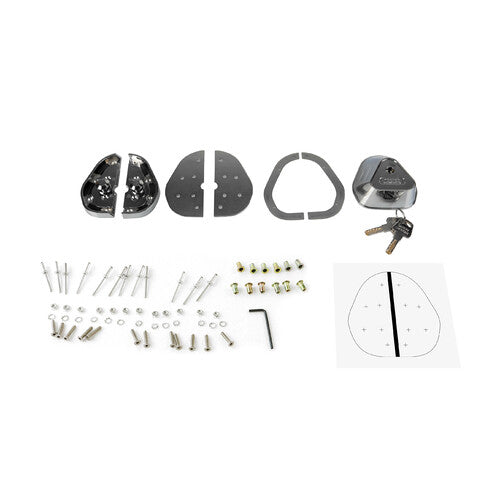 Lampa Vigilant, kit 2 serrature aggiuntive per porte veicoli commerciali 65412