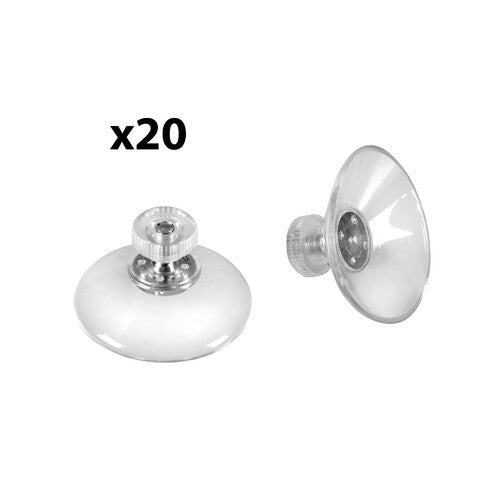 Ventosas multiusos, 20 piezas - 40 mm 65479