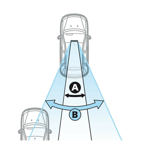 Lampa Convex 270, convex rearview mirror - 270x65 mm