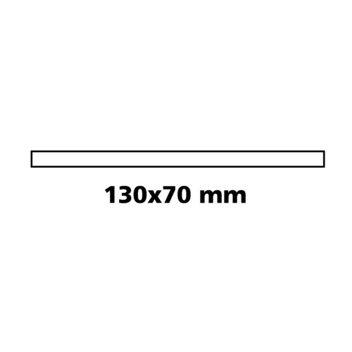 Lámpara de espejo de cortesía adhesiva - 130x70 mm 65505