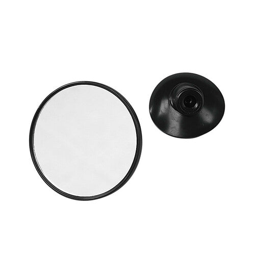 Round Rearview Mirror with Suction Cup - 80mm