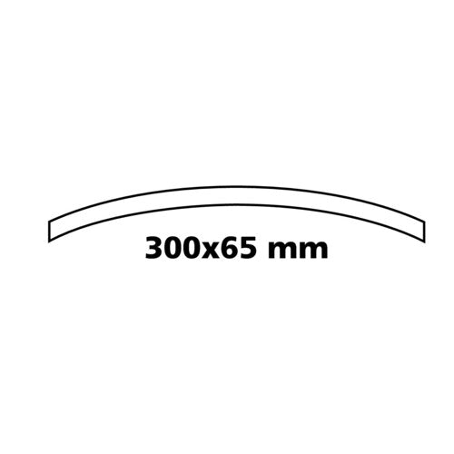 Lampa Convex 300, konvexer Rückspiegel - 300x65 mm 65511
