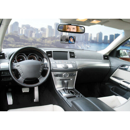 Panorama Lamp, Wide Angle Rearview Mirror - 135x68 mm