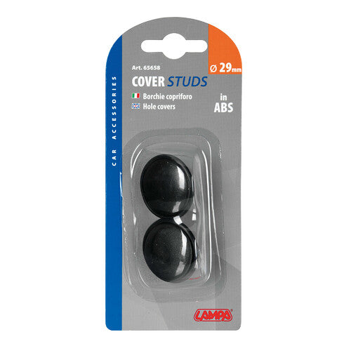 Lampa Coppia borchie copriforo in ABS - 29 mm