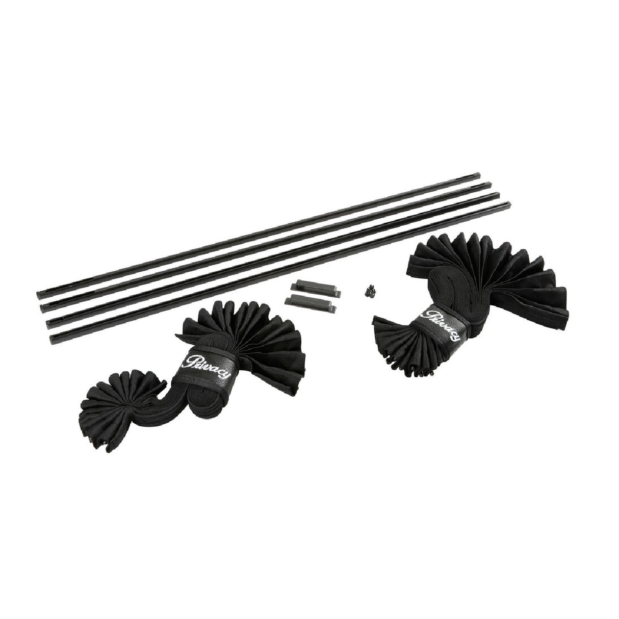 Limousine Lamp, pair of sliding curtains - Width 60 cm - Height 47/53 cm